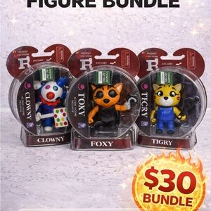 PIGGY
FIGURE BUNDLE
ACTION FIGURE with DLC codes